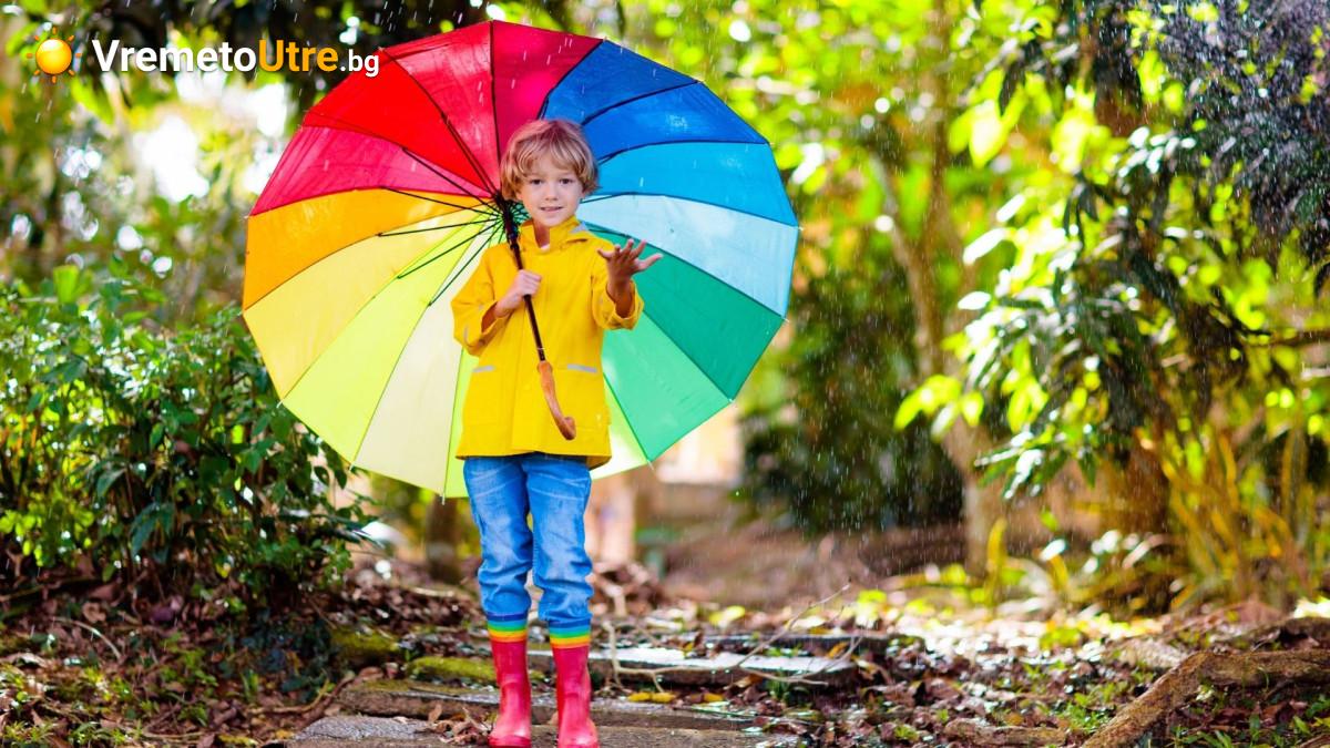 Снимка за дъждовно време утре