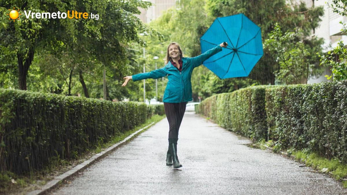Снимка за дъждовно време утре
